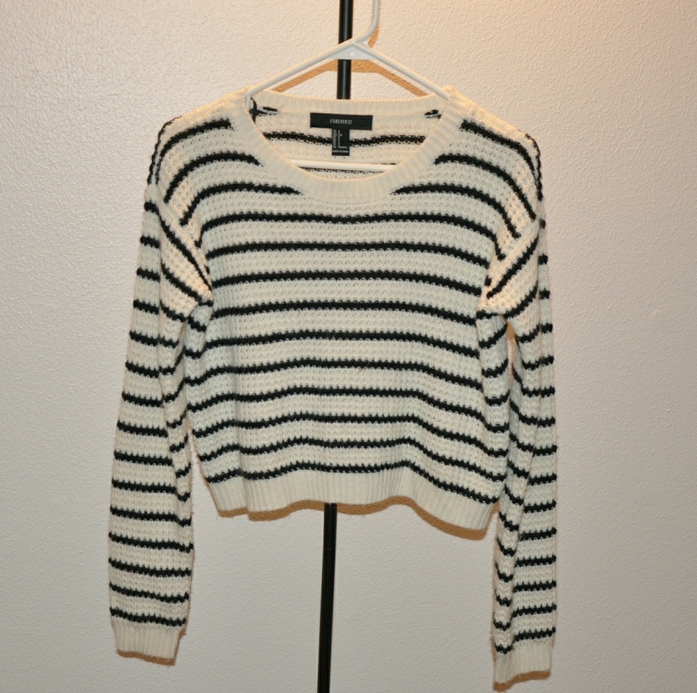 Striped Knitted Sweater